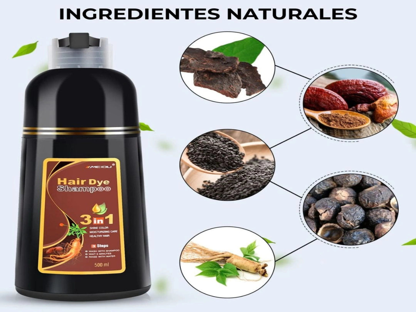SHAMPOO ANTICANAS PARA MUJER