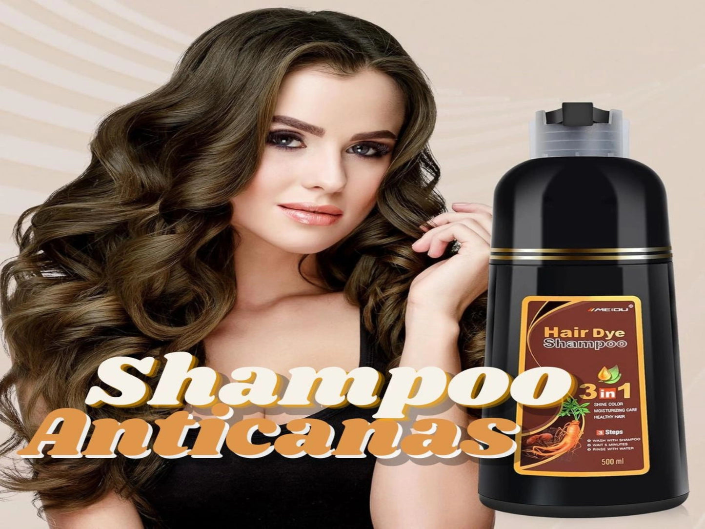 SHAMPOO ANTICANAS PARA MUJER
