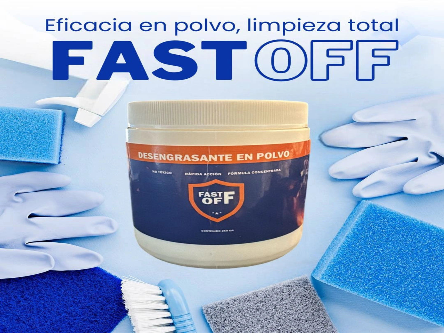 FastOff - DESENGRASANTE EN POLVO