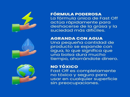 FastOff - DESENGRASANTE EN POLVO