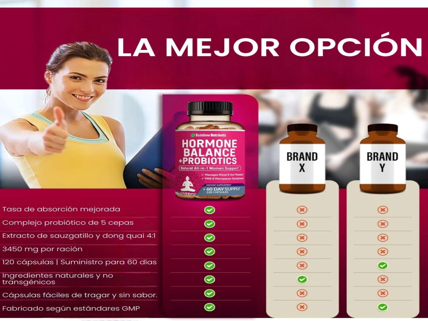PROBIÓTICOS DE EQUILIBRIO HORMONAL