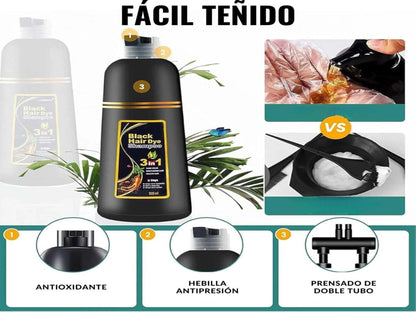 SHAMPOO ANTICANAS PARA HOMBRE