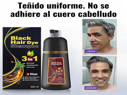SHAMPOO ANTICANAS PARA HOMBRE