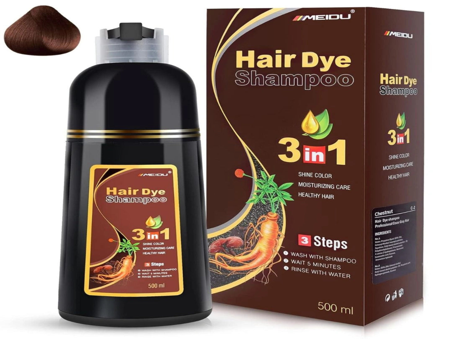 SHAMPOO ANTICANAS PARA MUJER